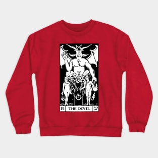 THE DEVIL -3725 -filled Crewneck Sweatshirt